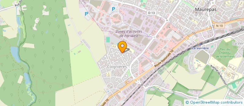 localisation de l'entreprise MONSIEUR TIAGO DA RITA  COIGNIERES