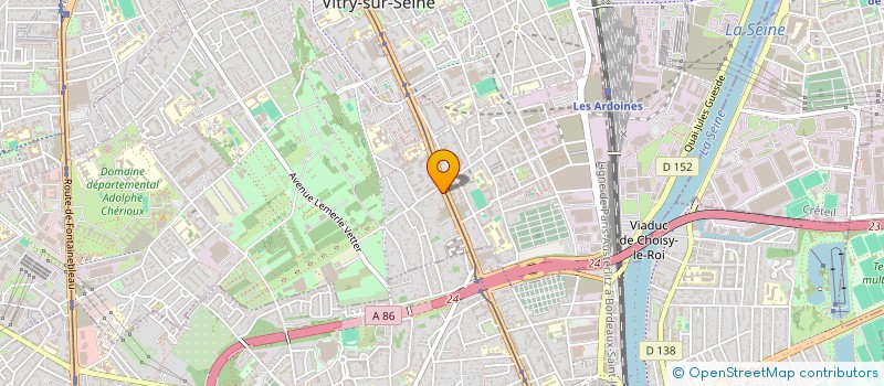 localisation de l'entreprise MONSIEUR TIAGO DA ROSA BARREIRA  VITRY-SUR-SEINE