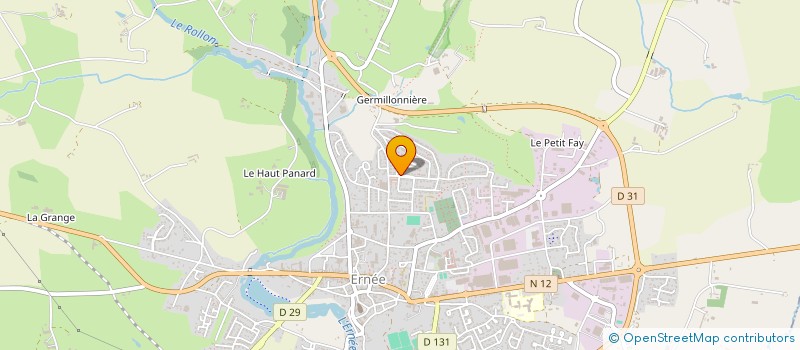 localisation de l'entreprise MONSIEUR TIAGO DA SILVA NASCIMENTO  ERNEE