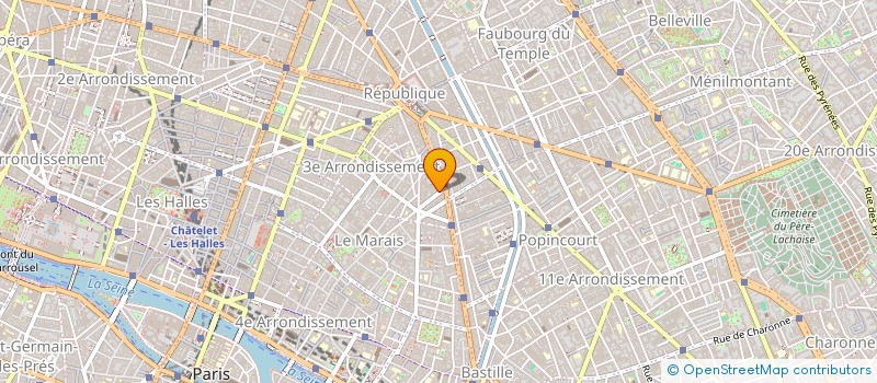 localisation de l'entreprise MONSIEUR TIAGO DE ABREU PINTO  PARIS