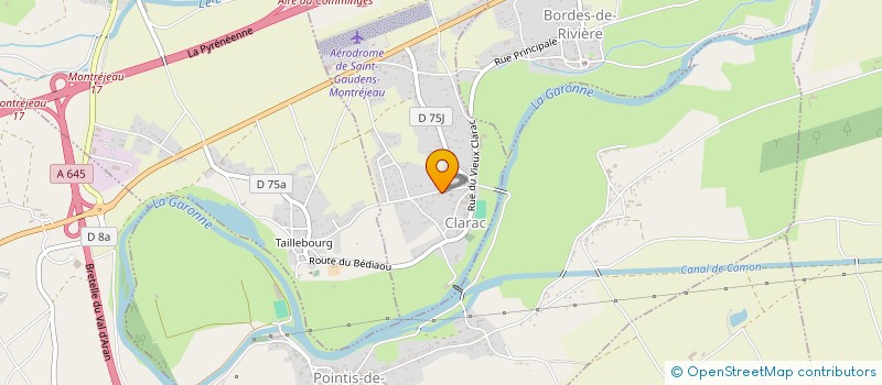 localisation de l'entreprise MONSIEUR TIAGO DE OLIVEIRA  PONLAT-TAILLEBOURG