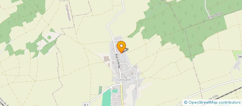 localisation de l'entreprise MONSIEUR TIAGO DOMINGUES DE MATOS  GOUAIX