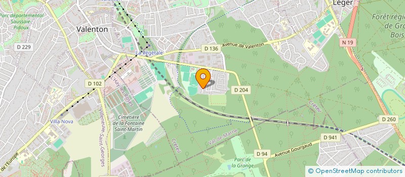 localisation de l'entreprise MONSIEUR TIAGO DOS SANTOS GAMEIRO  LIMEIL-BREVANNES