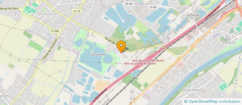 localisation de l'entreprise MONSIEUR TIAGO FERREIRA OLIVEIRA  ROQUES