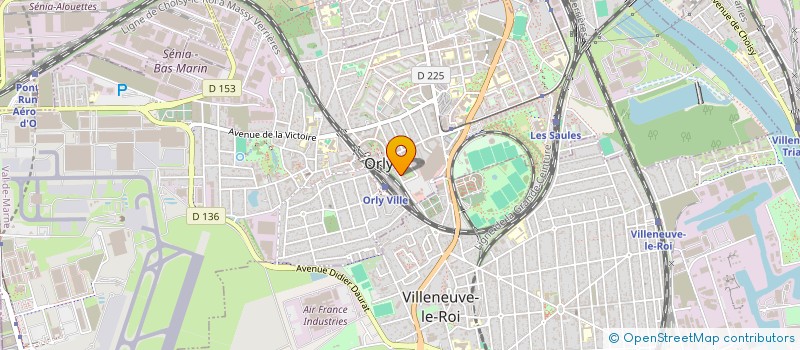 localisation de l'entreprise MONSIEUR TIAGO FERREIRA SANTOS  ORLY