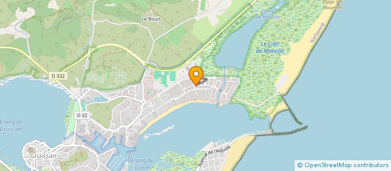 localisation de l'entreprise MONSIEUR TIAGO GARCIA  GRUISSAN