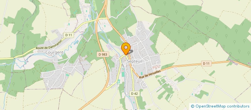 localisation de l'entreprise MONSIEUR TIAGO MACHADO PACHECO  SEPTEUIL