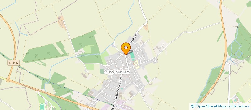 localisation de l'entreprise MONSIEUR TIAGO MADUREIRA ALVES  GRISY-SUISNES