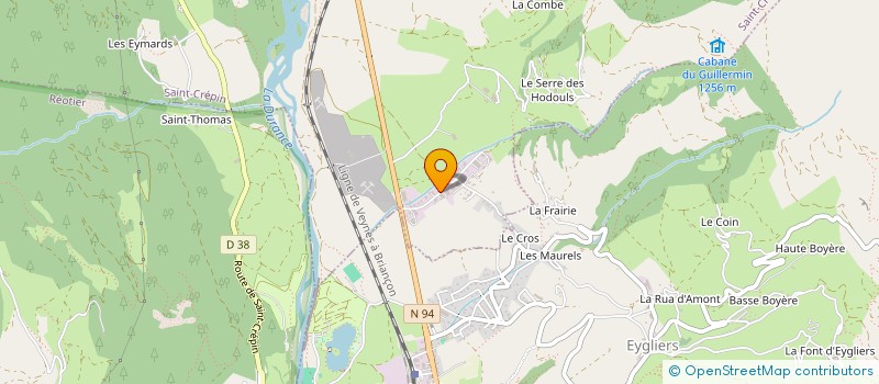 localisation de l'entreprise MONSIEUR TIAGO NUNES FARINHA  SAINT-CREPIN