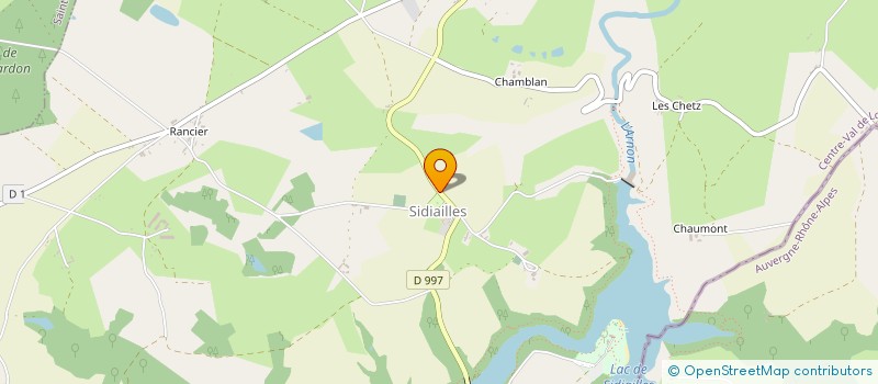 localisation de l'entreprise MONSIEUR TIAGO OLIVEIRA  ST-CHRISTOPHE-LE-CHAUDRY