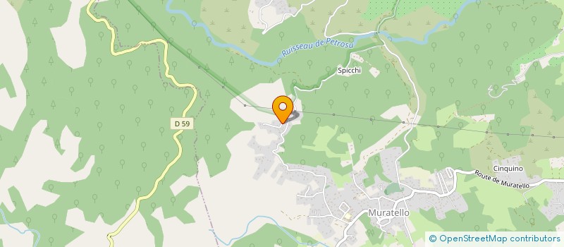 localisation de l'entreprise MONSIEUR TIAGO OLIVEIRA DA COSTA  PORTO VECCHIO