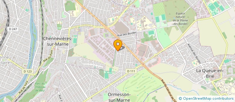 localisation de l'entreprise MONSIEUR TIAGO PEREIRA HENRIQUES  ORMESSON-SUR-MARNE