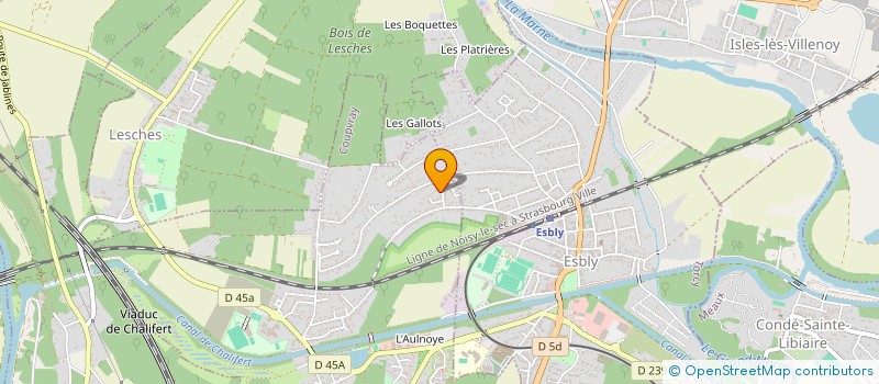 localisation de l'entreprise MONSIEUR TIAGO RAMOS  COUPVRAY