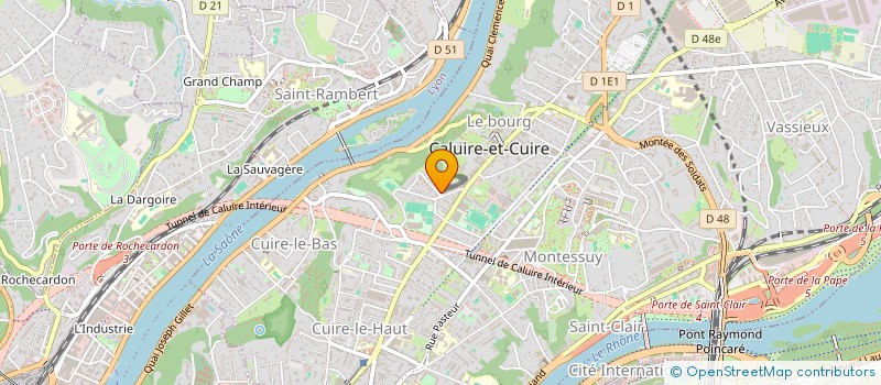 localisation de l'entreprise MONSIEUR TIAGO ROTTA--BORI à CALUIRE-ET-CUIRE