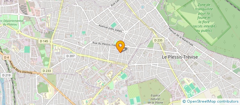 localisation de l'entreprise MONSIEUR TIAGO SANTOS SILVA à CHAMPIGNY-SUR-MARNE