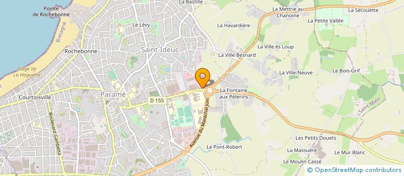 localisation de l'entreprise MONSIEUR TIAGO SOUZA CORREIA  SAINT-MALO