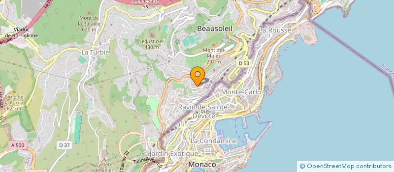 localisation de l'entreprise MONSIEUR TIAGO TIAGO PEREIRA  BEAUSOLEIL