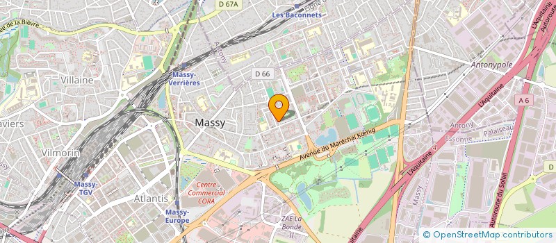 localisation de l'entreprise MONSIEUR TIAGO VINTORES à MASSY