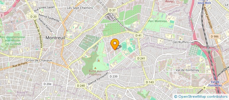 localisation de l'entreprise MONSIEUR TIAMA LASSANA à MONTREUIL