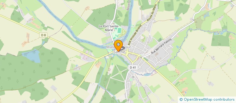 localisation de l'entreprise MONSIEUR TIAMBA LANKOANDE à MALICORNE-SUR-SARTHE