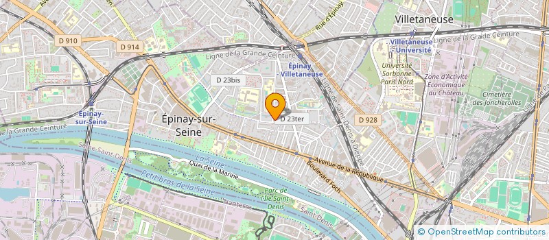 localisation de l'entreprise MONSIEUR TIANA RAVELOARISON à EPINAY SUR SEINE