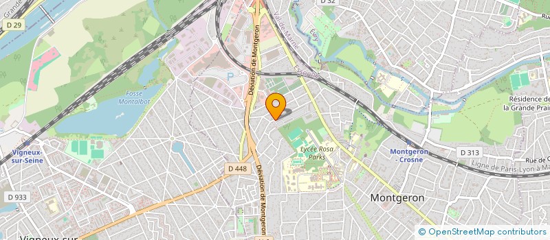 localisation de l'entreprise MONSIEUR TIANLY CHARPENTIER-TITY  LA MADELEINE-DE-NONANCOURT