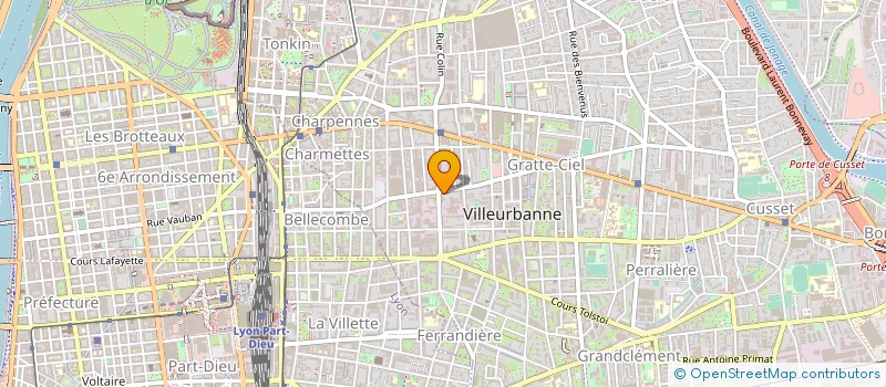 localisation de l'entreprise MONSIEUR TIAO SISALEUMSACK à VILLEURBANNE