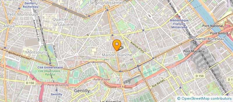 localisation de l'entreprise MONSIEUR TIBERIO MARQUES DA SILVA LEMOS  PARIS