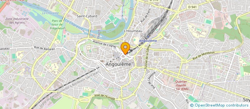 localisation de l'entreprise MONSIEUR TIBERIO SUPPRESSA à ANGOULEME