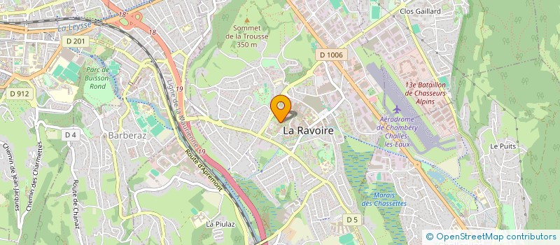 localisation de l'entreprise MONSIEUR TIBERIU GEZA DRAGOS  LA RAVOIRE