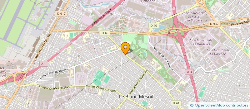 localisation de l'entreprise MONSIEUR TIBERIU STOICA à LE BLANC-MESNIL