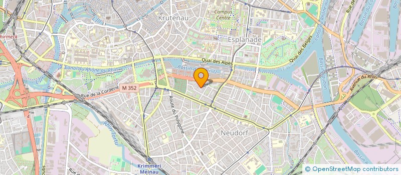 localisation de l'entreprise MONSIEUR TIBERIU VATAFU à STRASBOURG