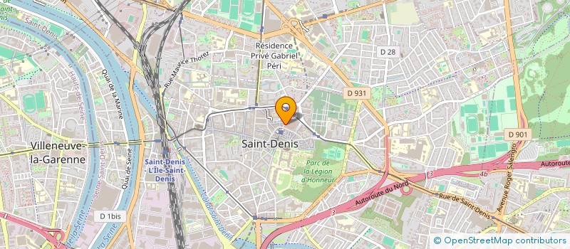 localisation de l'entreprise MONSIEUR TIBERIUS BAHRIM  SAINT-DENIS