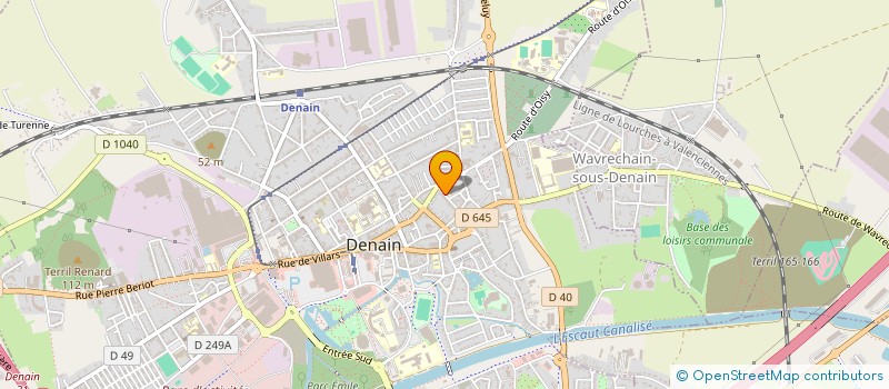 localisation de l'entreprise MONSIEUR TIBERUS STEFAN  DENAIN