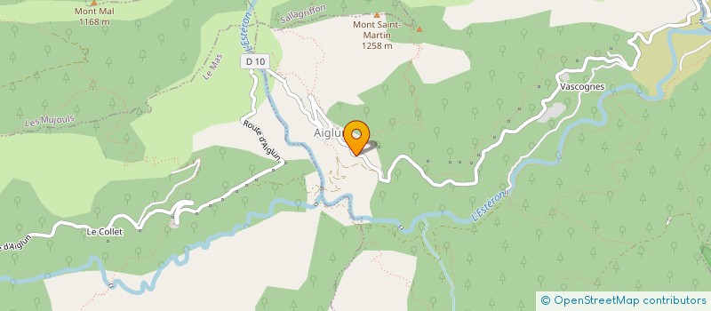 localisation de l'entreprise MONSIEUR TIBOR BANFOLDI  AIGLUN