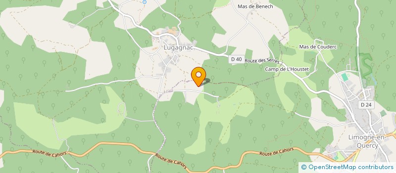 localisation de l'entreprise MONSIEUR TIBOR FRANCK  LIMOGNE-EN-QUERCY