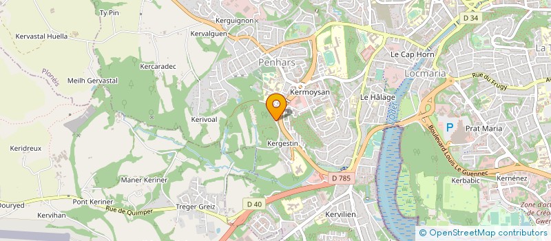 localisation de l'entreprise MONSIEUR TIBOR VASS à QUIMPER