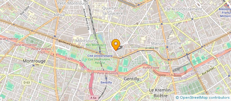 localisation de l'entreprise MONSIEUR TIDIANE BAH  PARIS