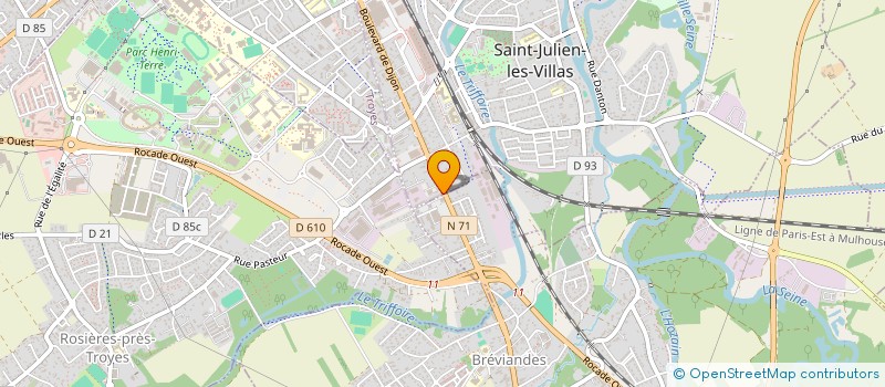 localisation de l'entreprise MONSIEUR TIDIANE BAH  SAINT-JULIEN-LES-VILLAS