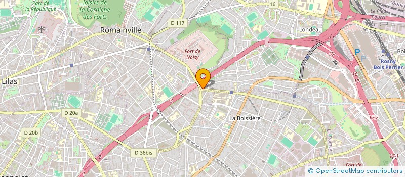localisation de l'entreprise MONSIEUR TIDIANE DIALLO à NOISY-LE-SEC