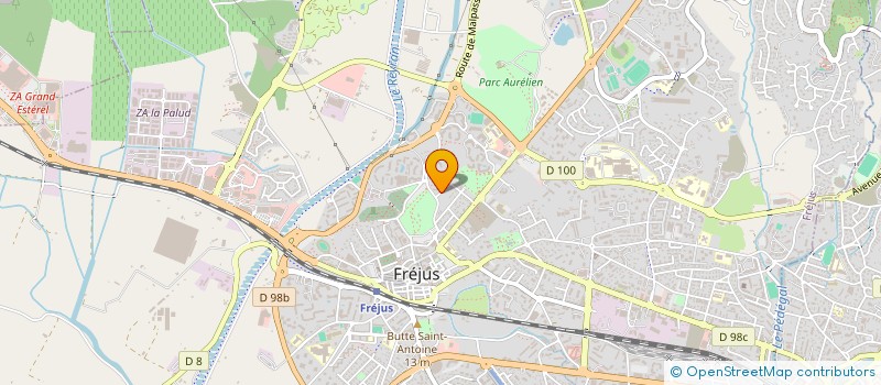 localisation de l'entreprise MONSIEUR TIDIANE SIMAGA à FREJUS