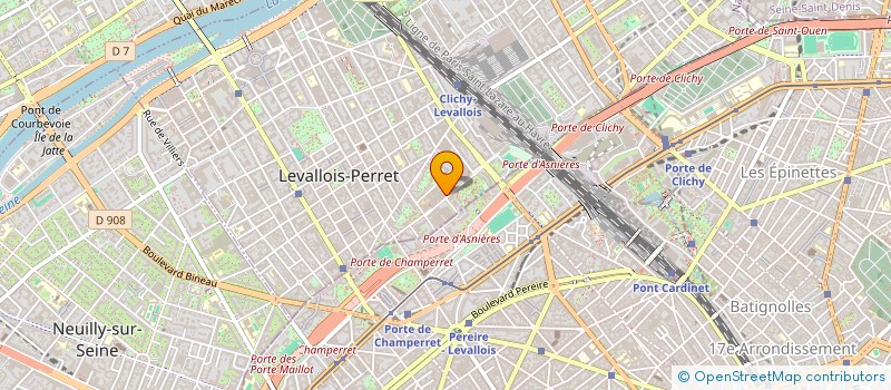localisation de l'entreprise MONSIEUR TIDIANE SOW à LEVALLOIS-PERRET