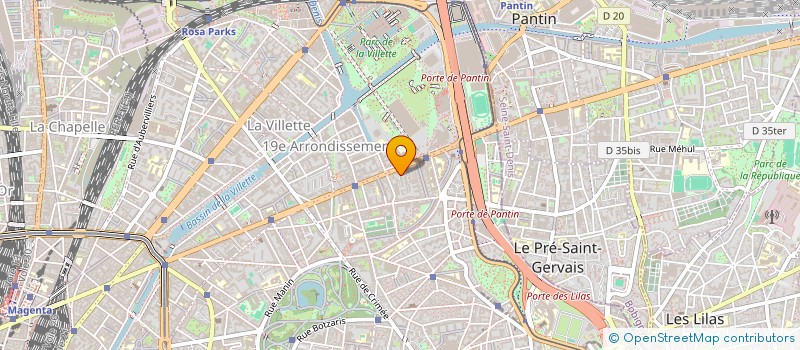 localisation de l'entreprise MONSIEUR TIDJANI ABDALLAH  PARIS