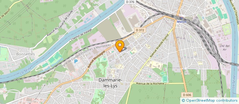 localisation de l'entreprise MONSIEUR TIDJANI AL SID CHIKH à DAMMARIE-LES-LYS