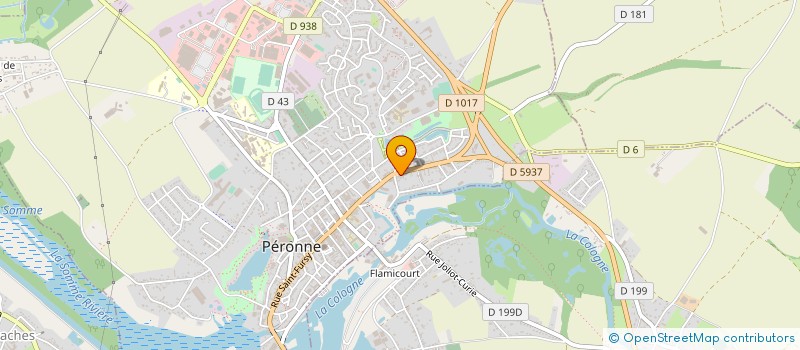 localisation de l'entreprise MONSIEUR TIDJY WEGMANN  PERONNE