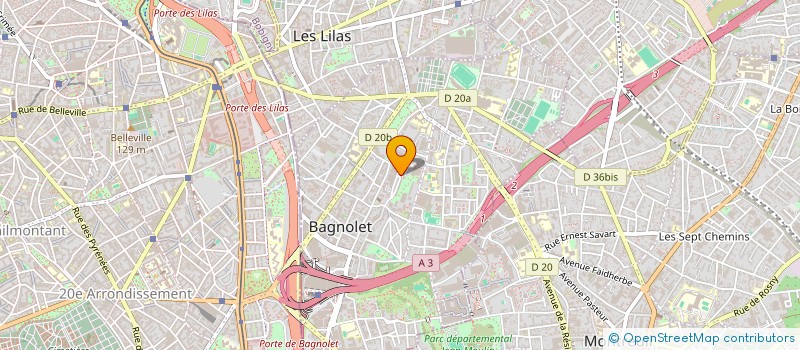 localisation de l'entreprise MONSIEUR TIECORO DIARRA à BAGNOLET