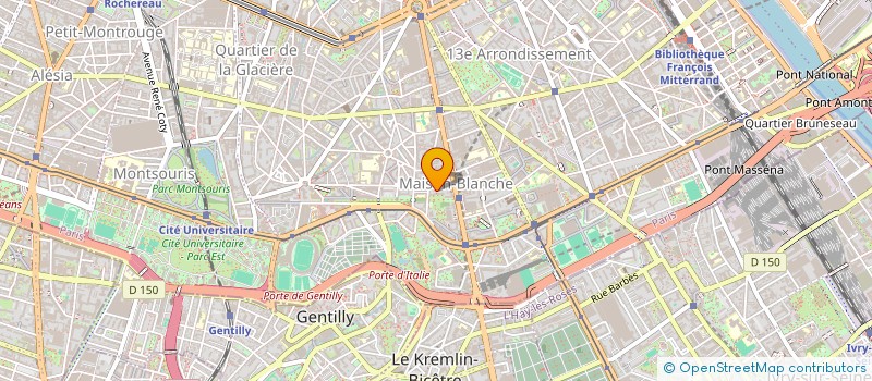 localisation de l'entreprise MONSIEUR TIEKOURA DEMBELE  PARIS