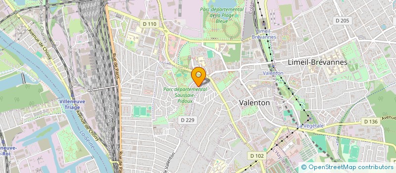 localisation de l'entreprise MONSIEUR TIEMOKO MACALOU  VILLENEUVE-SAINT-GEORGES