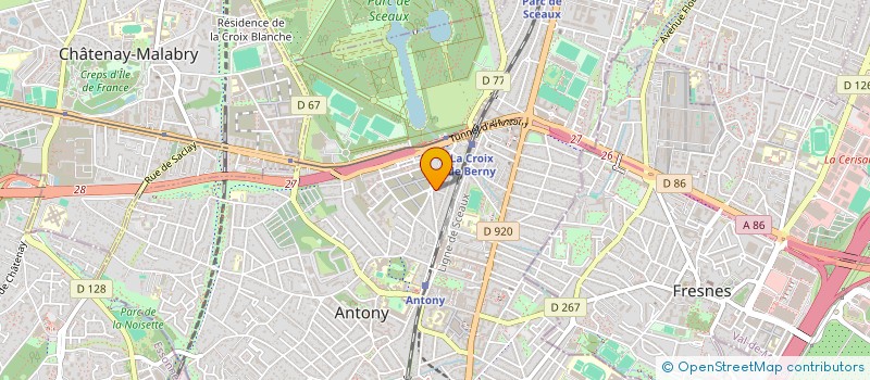 localisation de l'entreprise MONSIEUR TIEN LE à ANTONY