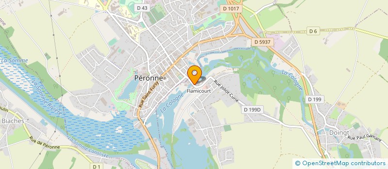 localisation de l'entreprise MONSIEUR TIEN NGUYEN  PERONNE